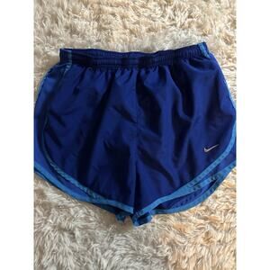Nike Dri Fit women's sz. S classic blue lined sport shorts. Great pair